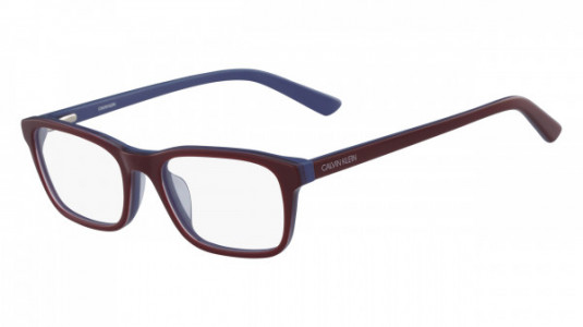 Calvin Klein CK18516 Eyeglasses, (603) OXBLOOD/BLUE