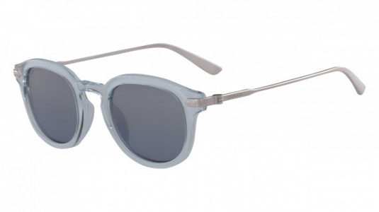 Calvin Klein CK18701S Sunglasses, (451) CRYSTAL LIGHT BLUE/SKY
