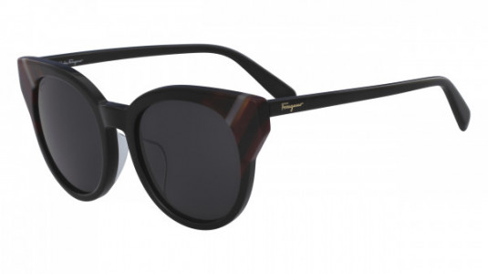 Ferragamo SF883SA Sunglasses, (001) BLACK