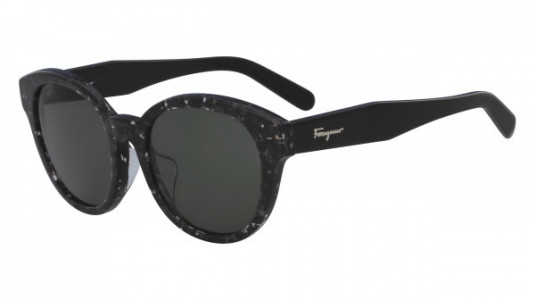 Ferragamo SF884SA Sunglasses, (006) BLACK HAVANA