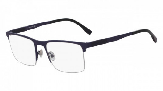 Lacoste L2244 Eyeglasses, (424) MATTE BLUE