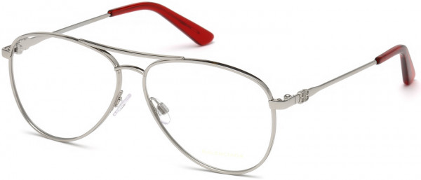 Balenciaga BA5092 Eyeglasses, 016 - Shiny Palladium