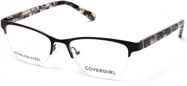 CoverGirl CG0544 Eyeglasses, 002 - Matte Black