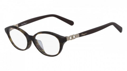 Ferragamo SF2819A Eyeglasses, (214) TORTOISE