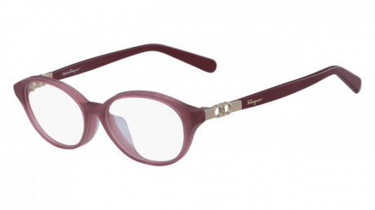 Ferragamo SF2819A Eyeglasses, (639) OPALINE WINE