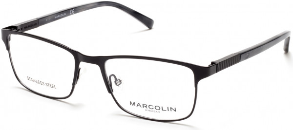 Marcolin MA3013 Eyeglasses, 002 - Matte Black