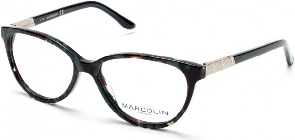 Marcolin MA5012 Eyeglasses, 089 - Turquoise/other