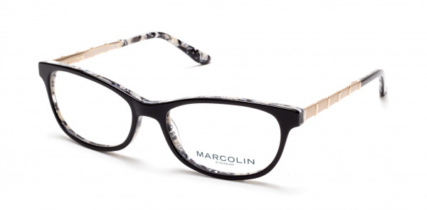 Marcolin MA5014 Eyeglasses, 005 - Black/other