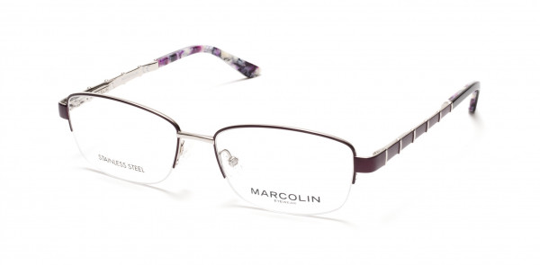 Marcolin MA5015 Eyeglasses, 079 - Matte Lilac