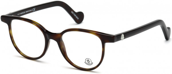 Moncler ML5032 Eyeglasses, 052 - Dark Havana