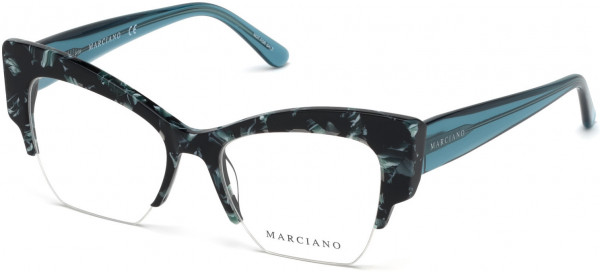 GUESS by Marciano GM0329 Eyeglasses, 089 - Turquoise/other