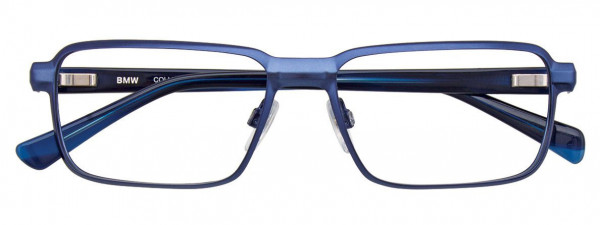 BMW Eyewear B6050 Eyeglasses, 050 - Satin Navy
