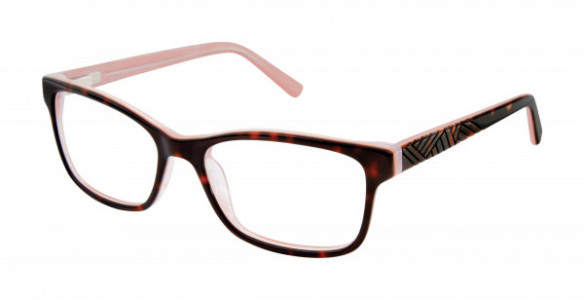 Geoffrey Beene G318 Eyeglasses, Tortoise/Pink (TOR)