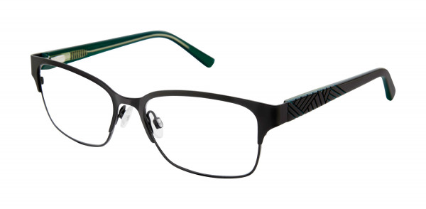 Geoffrey Beene G224 Eyeglasses, Black (BLK)