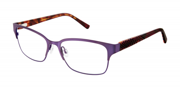 Geoffrey Beene G224 Eyeglasses, Purple (PUR)