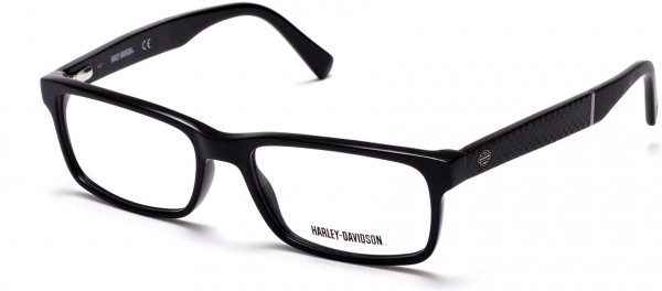 Harley-Davidson HD0774 Eyeglasses, 001 - Shiny Black