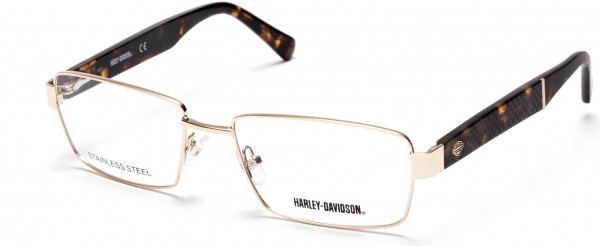 Harley-Davidson HD0776 Eyeglasses, 032 - Pale Gold