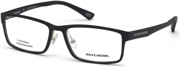 Skechers SE3225 Eyeglasses, 002 - Matte Black