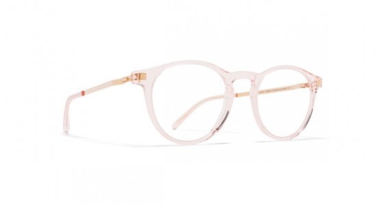 Mykita ERVA Eyeglasses, C20 ROSE WATER/CHAMPAGNE GOLD