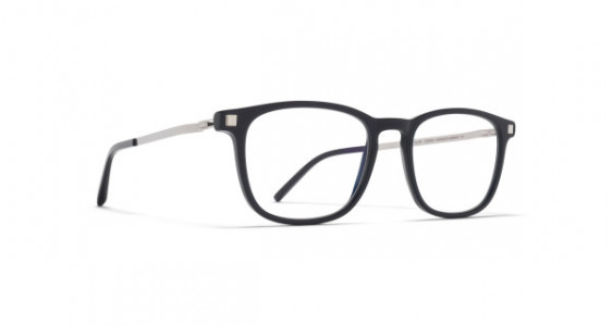 Mykita KANUT Eyeglasses, C40 DARK BLUE/SHINY SILVER