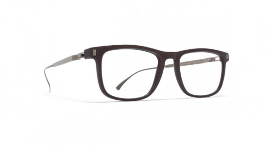 Mykita Mylon HUITO Eyeglasses, MH25 EBONY BROWN/SHINY GRAPHITE
