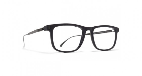 Mykita Mylon HUITO Eyeglasses, MH6 PITCH BLACK/BLACK