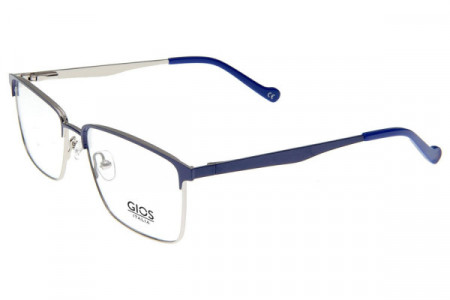 Gios Italia GLP100062 Eyeglasses, BLUE/SILVER (3)