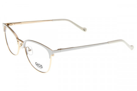 Gios Italia GLP100061 Eyeglasses, WHITE/GOLD (2)