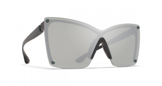 Mykita TYRESE Sunglasses, MD8 STORM GREY - LENS: SILVER FLASH