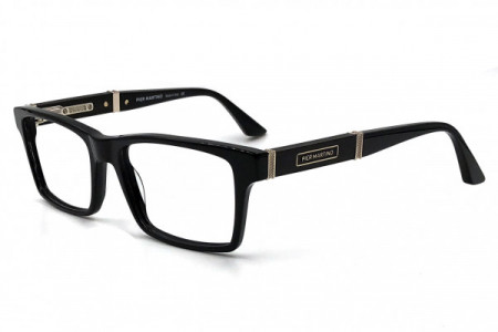 Pier Martino PM5720 Eyeglasses, C1 Black Ebony Gold