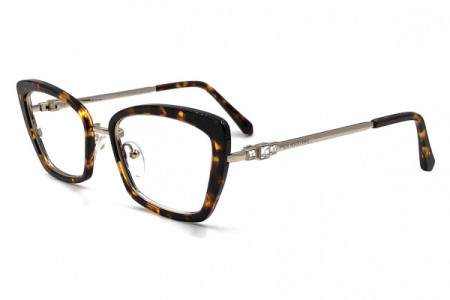 Pier Martino PM6512 Eyeglasses, C5 Tortoise Gold Crystal