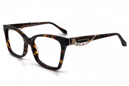 Pier Martino PM6536 Eyeglasses, C2 Tortoise Gold Topaz