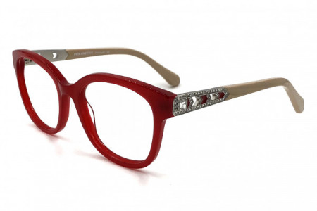 Pier Martino PM6545 Eyeglasses, C3 Scarlett Silver Crystal