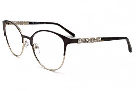 Pier Martino PM6552 Eyeglasses, C2 Gold Bronze Crystal