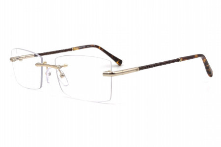 Pier Martino PMKD850 Eyeglasses, C2 Gold Brown Croc