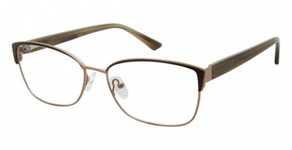 Kay Unger NY K208 Eyeglasses, Brown
