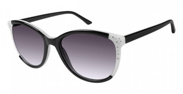Kay Unger NY K626 Sunglasses, Black