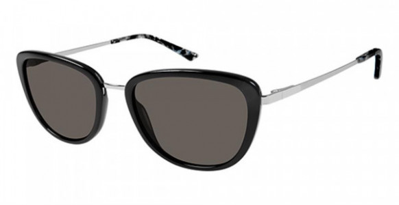 Kay Unger NY K627 Sunglasses, Black
