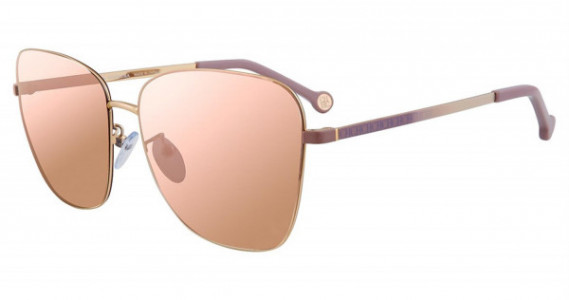 Carolina Herrera SHE103 Sunglasses, Gold Lavender 300G