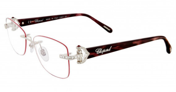 Chopard VCHC01S Eyeglasses, Silver 0579
