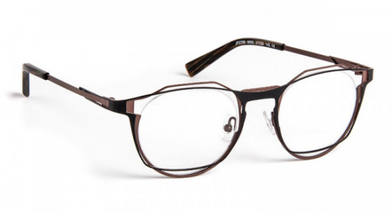 J.F. Rey JF2795 Eyeglasses, BLACK/BROWN (9000)