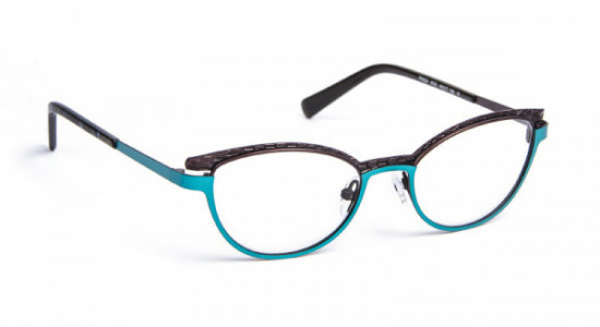 J.F. Rey PM024 Eyeglasses, Brown / Turquoise (9020)