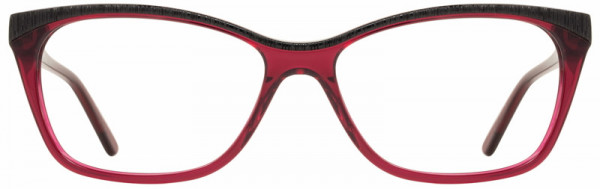 Cinzia Designs CIN-5087 Eyeglasses, 2 - Sangria / Black