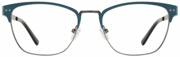 Adin Thomas AT-410 Eyeglasses, 3 - Teal / Carbon