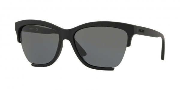 DKNY DY4155 Sunglasses, 368887 RUBBER BLACK
