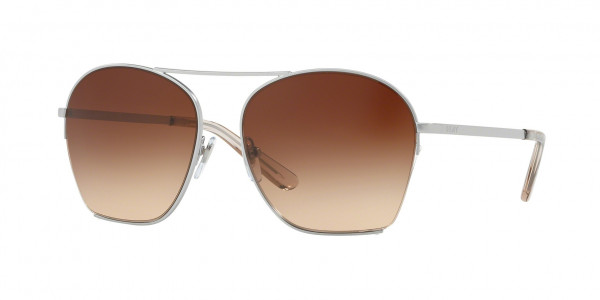 DKNY DY5086 Sunglasses, 125274 SHINY SILVER