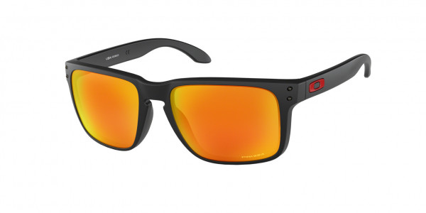 Oakley OO9417 HOLBROOK XL Sunglasses, 941704 HOLBROOK XL MATTE BLACK PRIZM (BLACK)