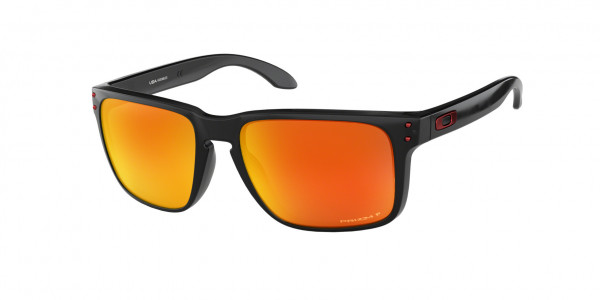 Oakley OO9417 HOLBROOK XL Sunglasses, 941708 HOLBROOK XL BLACK INK PRIZM RU (BLACK)