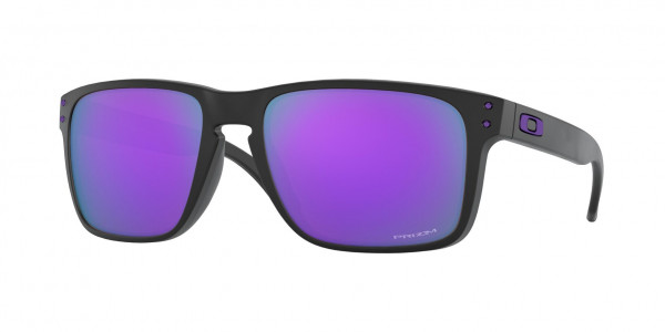 Oakley OO9417 HOLBROOK XL Sunglasses, 941720 HOLBROOK XL MATTE BLACK PRIZM (BLACK)