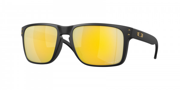Oakley OO9417 HOLBROOK XL Sunglasses, 941744 HOLBROOK XL MATTE BLACK PRIZM (BLACK)